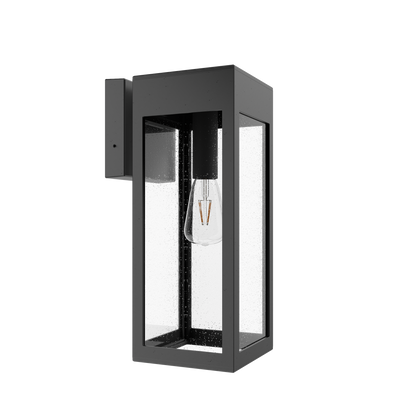 Stockholm • Luminaire mural extérieur montage vers le bas fond ouvert format moyen [21621]