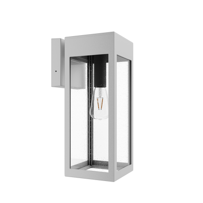 Stockholm • Luminaire mural extérieur montage vers le bas fond ouvert format moyen [21621]