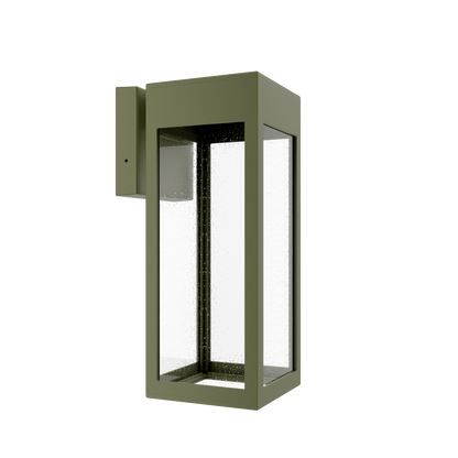 Stockholm • Luminaire mural extérieur montage vers le bas fond ouvert format moyen [21621]