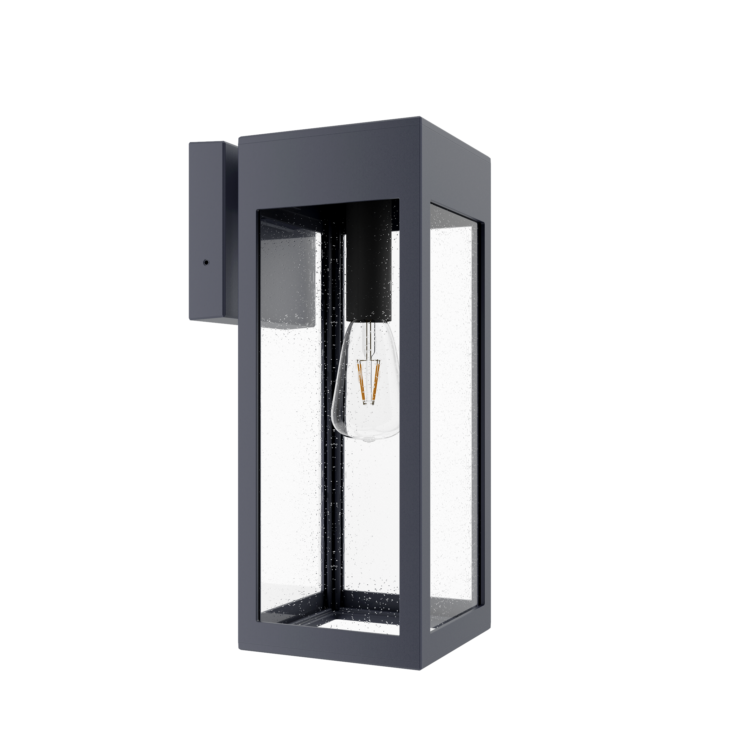 Stockholm • Luminaire mural extérieur montage vers le bas fond ouvert format moyen [21621]