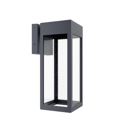 Stockholm • Luminaire mural extérieur montage vers le bas fond ouvert format moyen [21621]