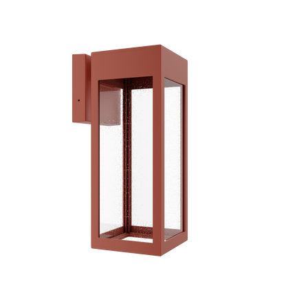 Stockholm • Luminaire mural extérieur montage vers le bas fond ouvert format moyen [21621]