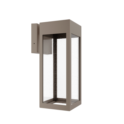 Stockholm • Luminaire mural extérieur montage vers le bas fond ouvert format moyen [21621]