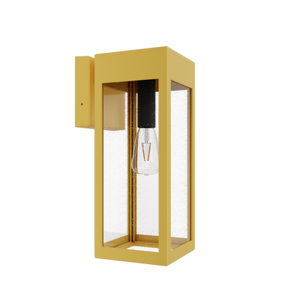 Stockholm • Luminaire mural extérieur montage vers le bas fond ouvert format moyen [21621]