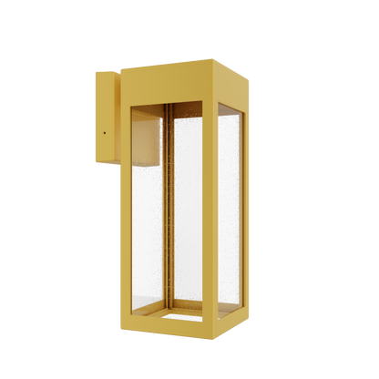 Stockholm • Luminaire mural extérieur montage vers le bas fond ouvert format moyen [21621]