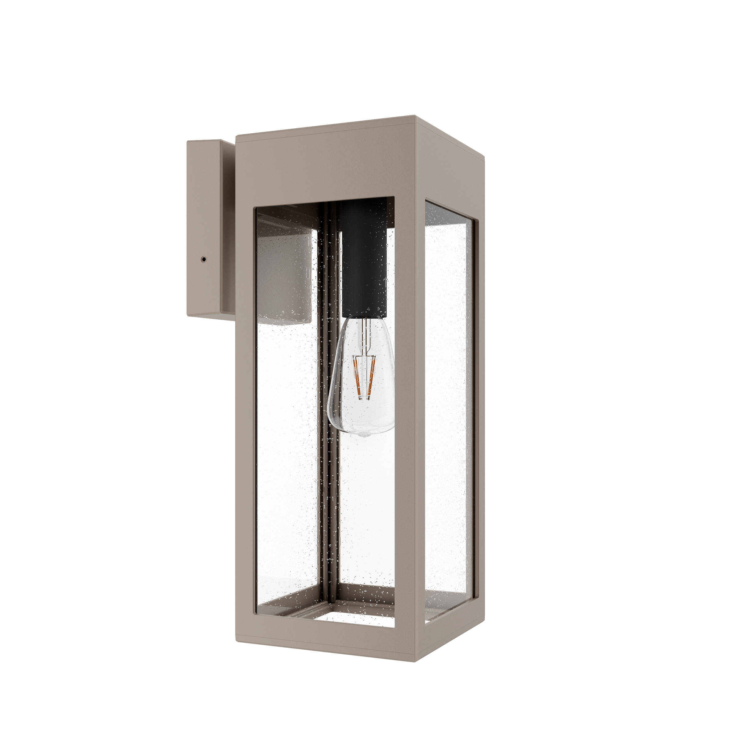 Stockholm • Luminaire mural extérieur montage vers le bas fond ouvert format moyen [21621]