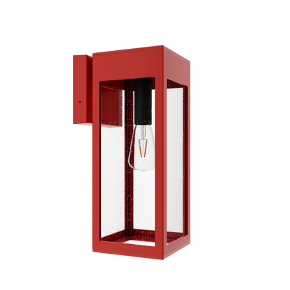 Stockholm • Luminaire mural extérieur montage vers le bas fond ouvert format moyen [21621]