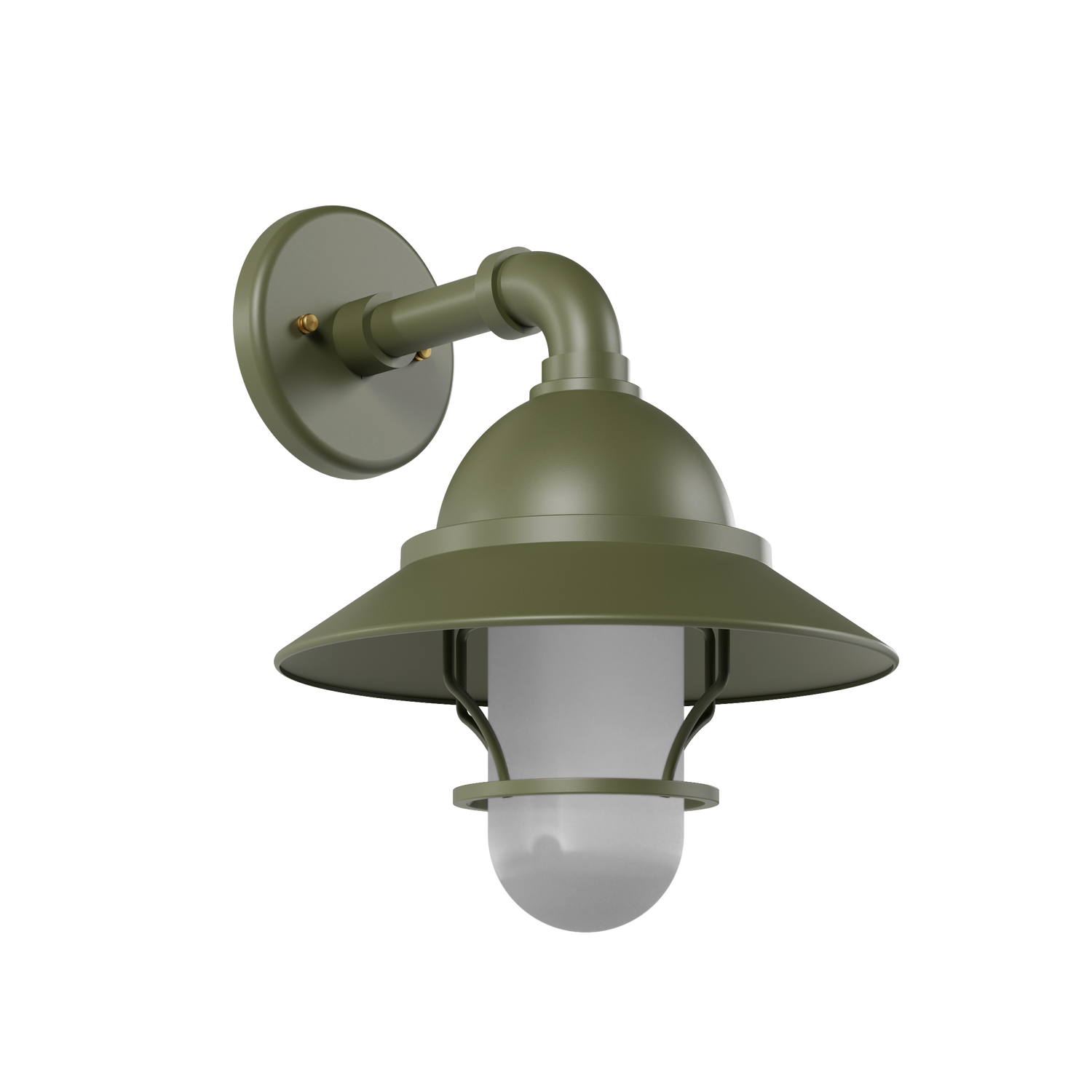 San Francisco - Luminaire mural extérieur montage vers le bas avec globe et grille format moyen - 22221