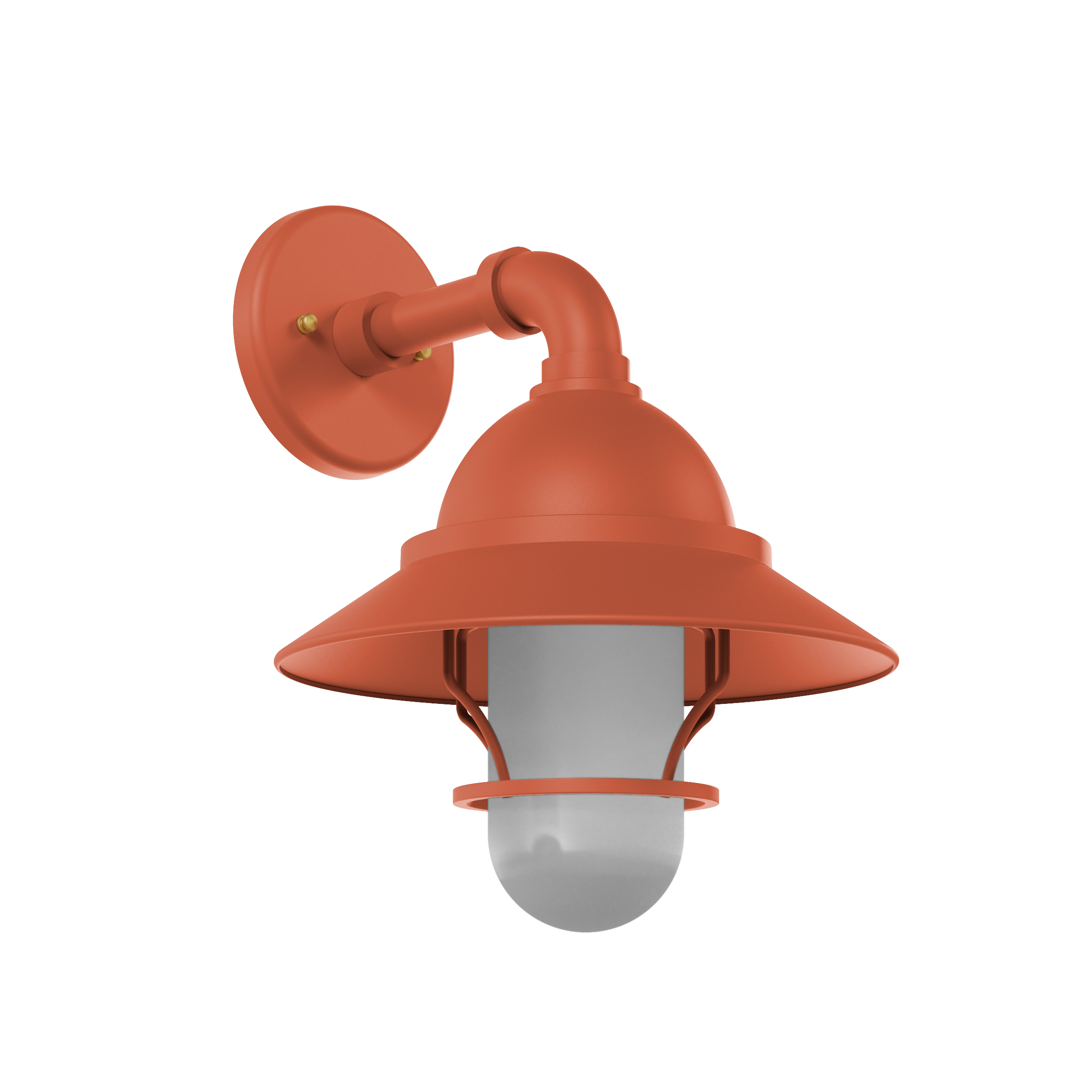 San Francisco - Luminaire mural extérieur montage vers le bas avec globe et grille format moyen - 22221