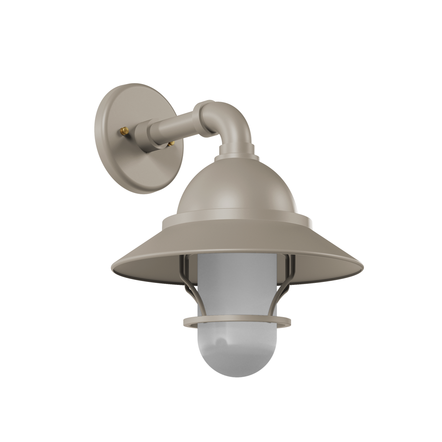 San Francisco - Luminaire mural extérieur montage vers le bas avec globe et grille format moyen - 22221