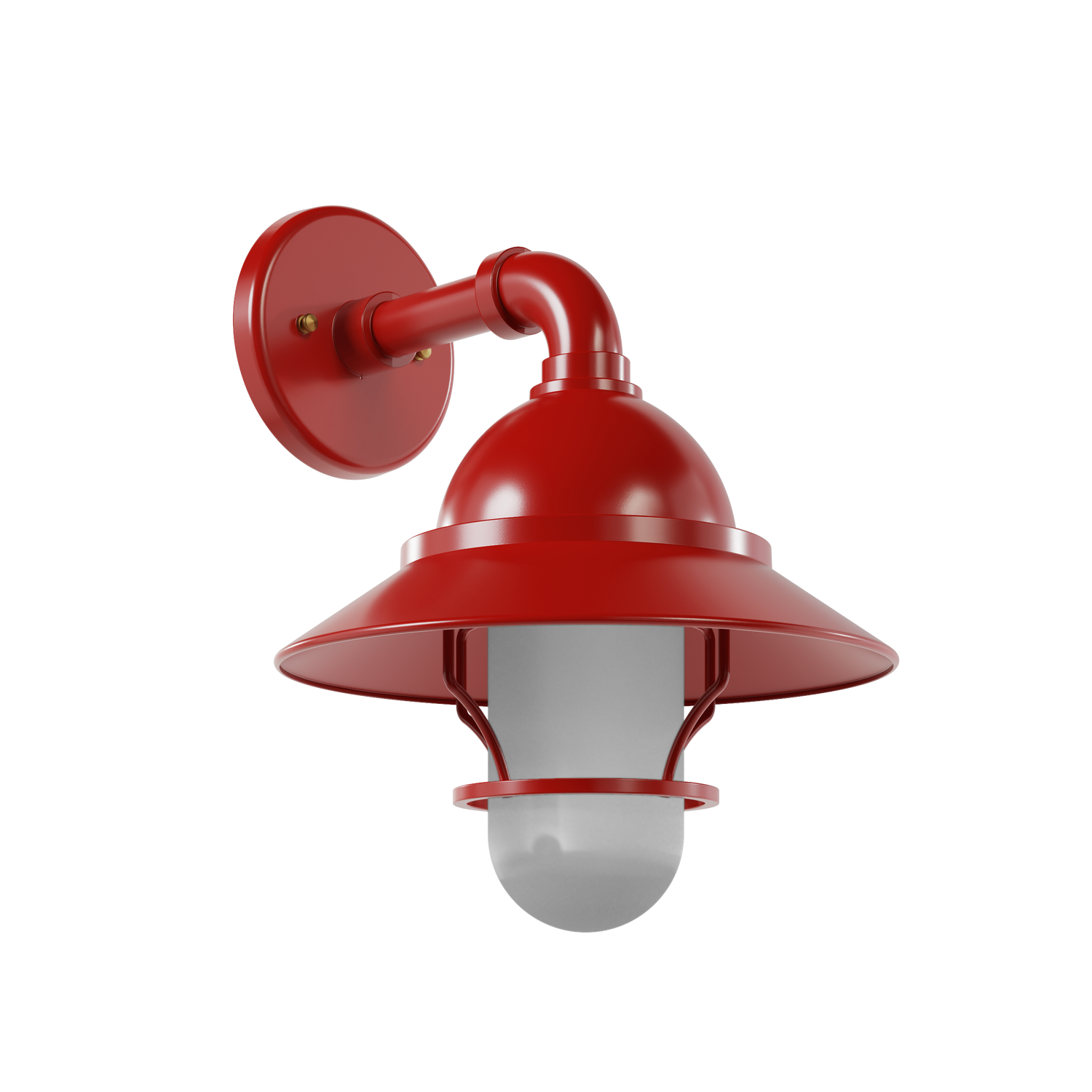 San Francisco - Luminaire mural extérieur montage vers le bas avec globe et grille format moyen - 22221