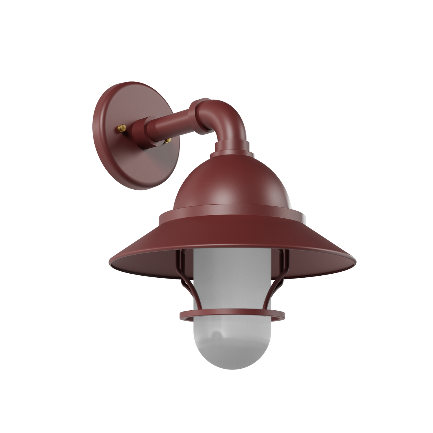 San Francisco - Luminaire mural extérieur montage vers le bas avec globe et grille format moyen - 22221