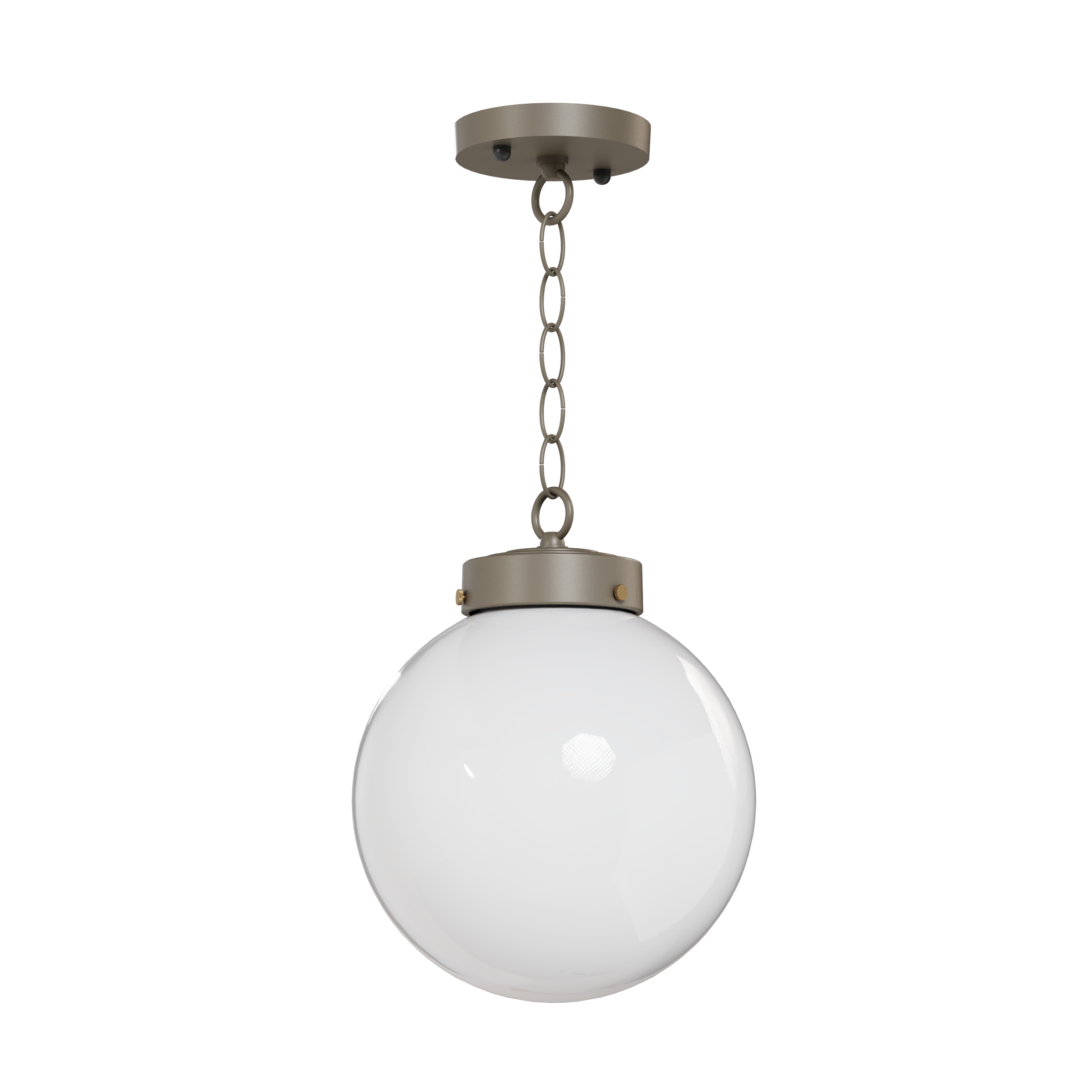 Key West - Montage au plafond avec chaîne format moyen - 23050