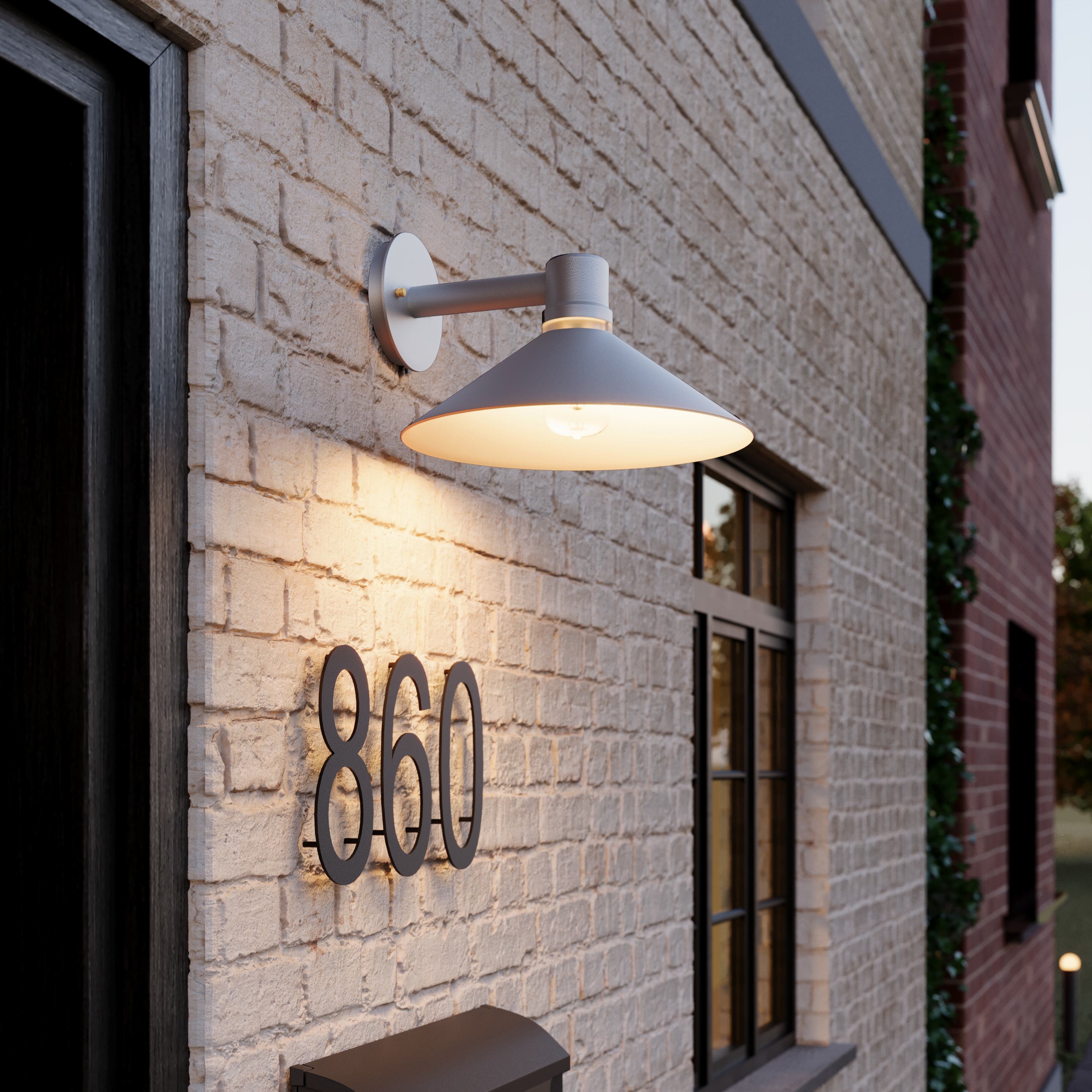 Luminaire extérieur mural • Oakland • 26021  • 100% fait au Québec • Snoc