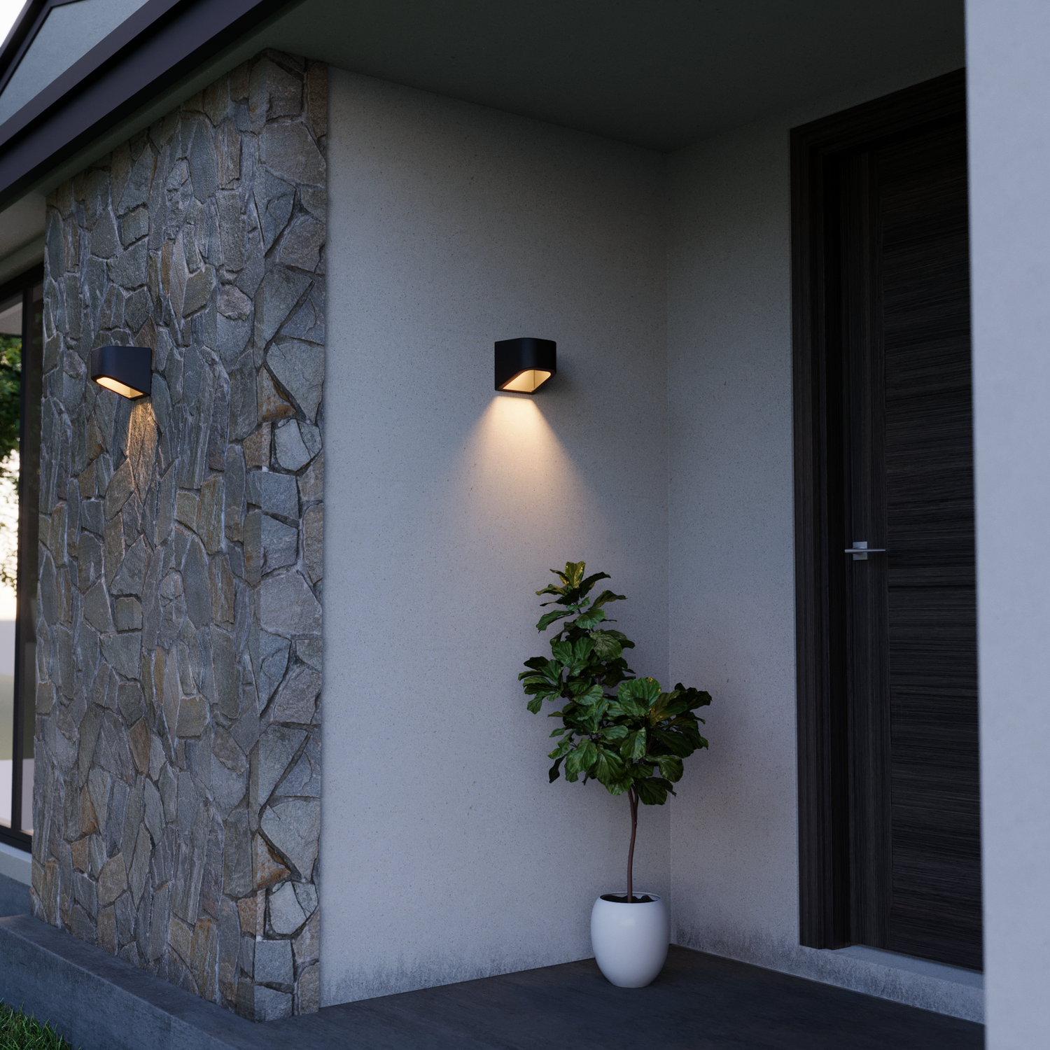 Applique mural - DEL  intégré - 81557