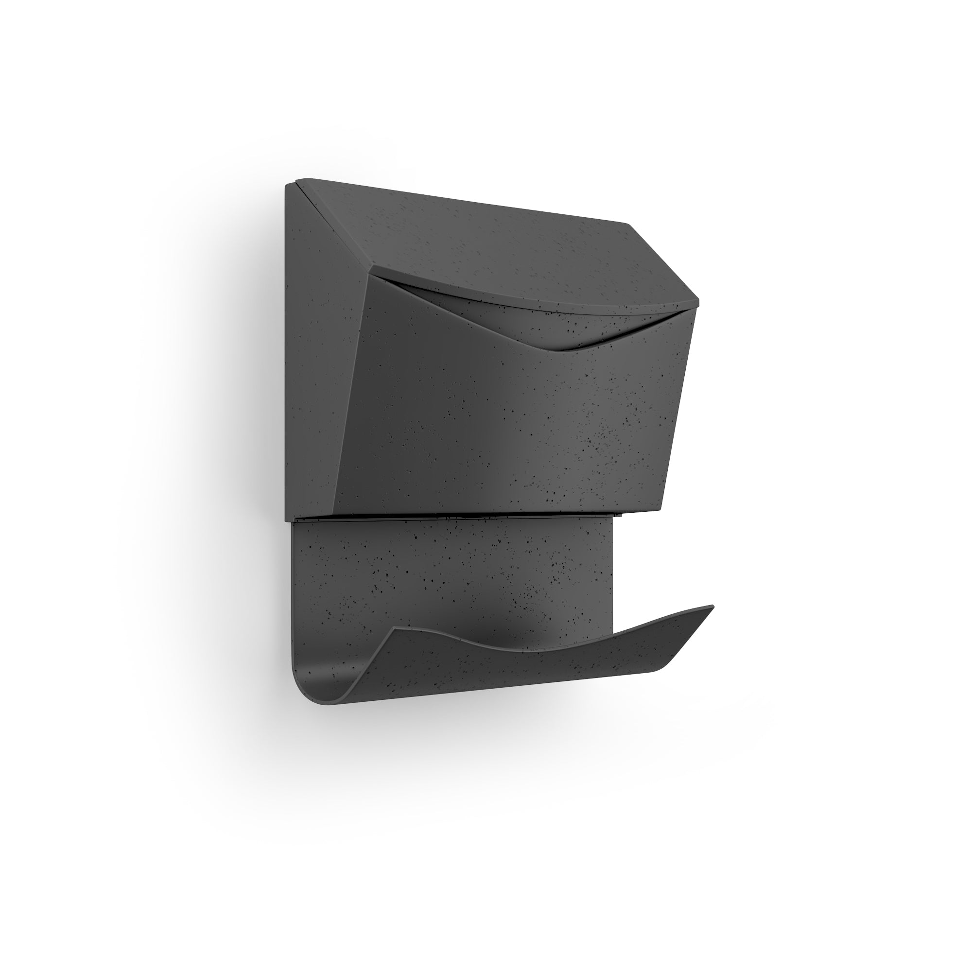 New York • Boîte aux lettres horizontale avec support à journaux  [1799]