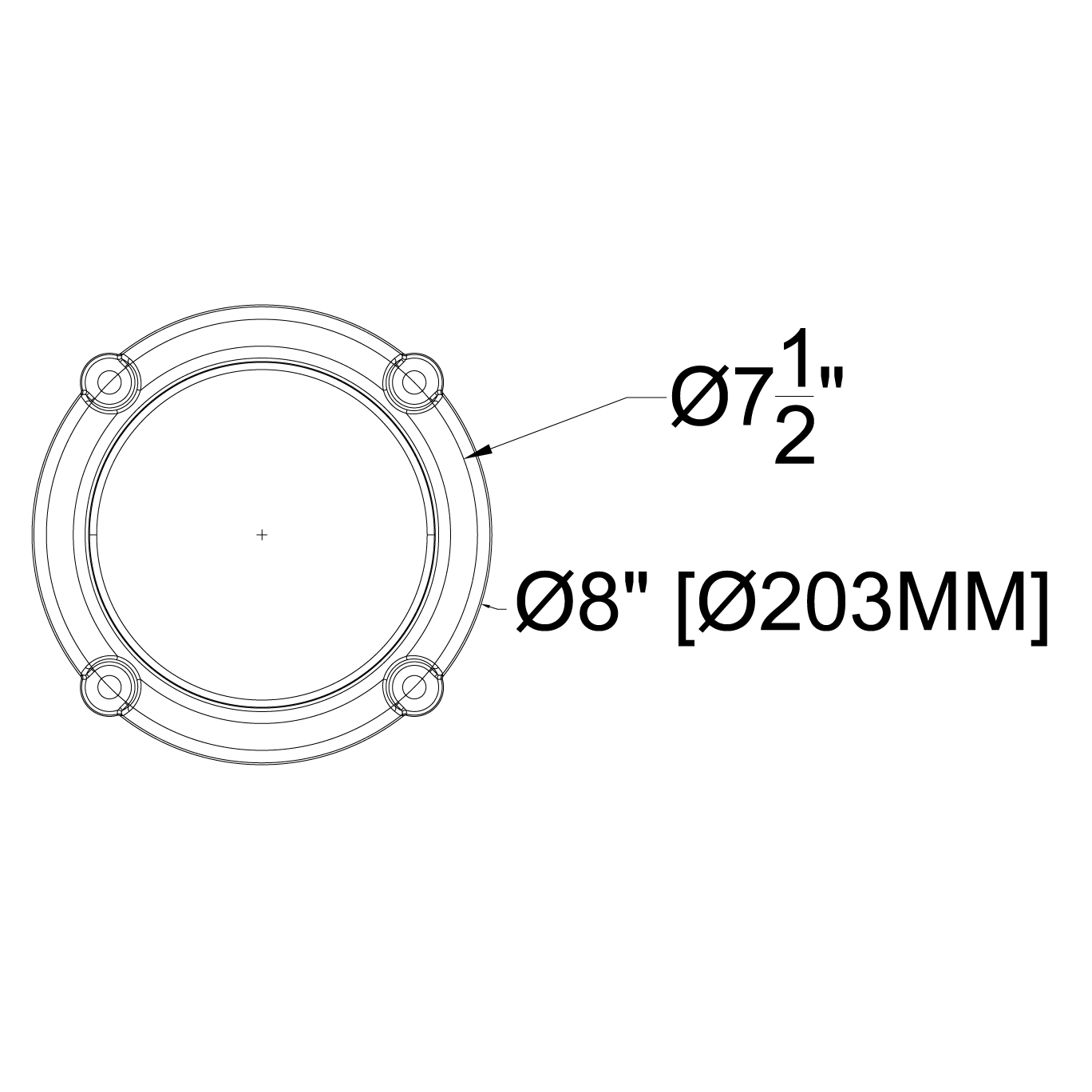 Mounting Plate Drawing