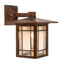 Arlington - Luminaire mural extérieur montage vers le bas fond ouvert format moyen - 27864