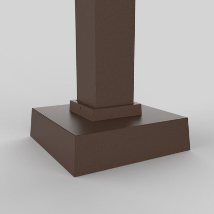 Couvre-base pour poteau 3&