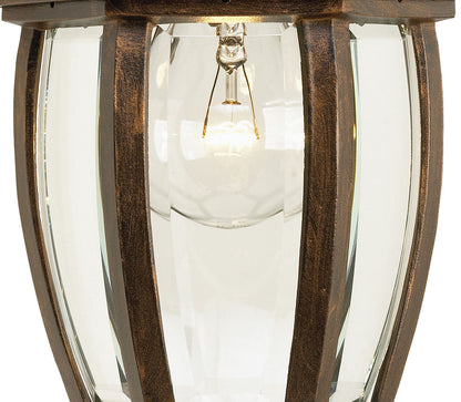 Vintage III outdoor light replacement glass - Large