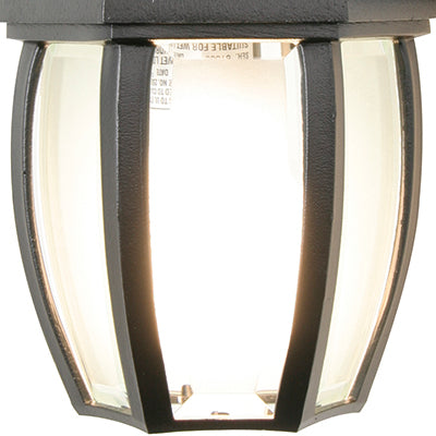 Vintage III outdoor light replacement glass - Large