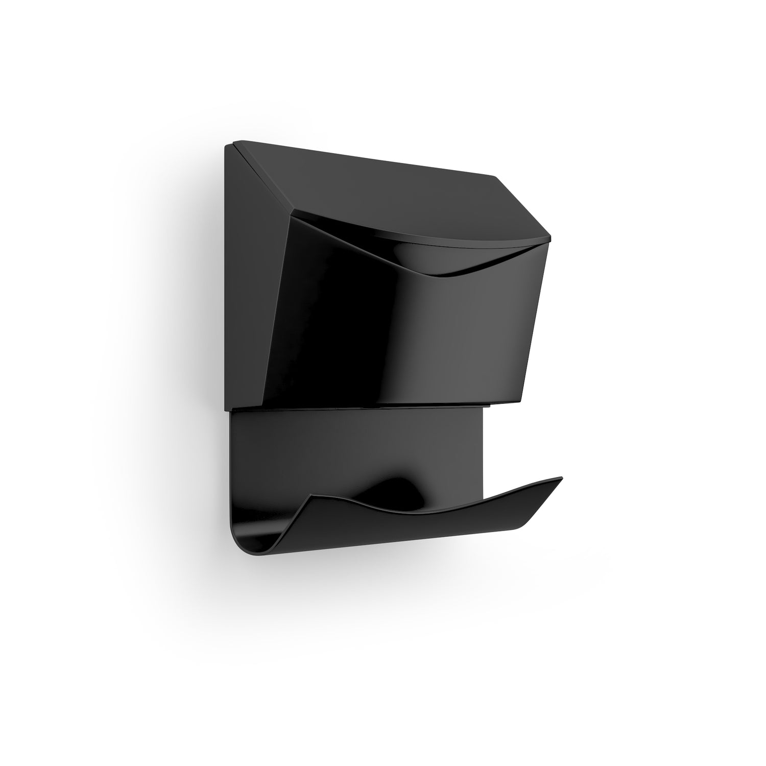 New York • Boîte aux lettres horizontale avec support à journaux  [1799]