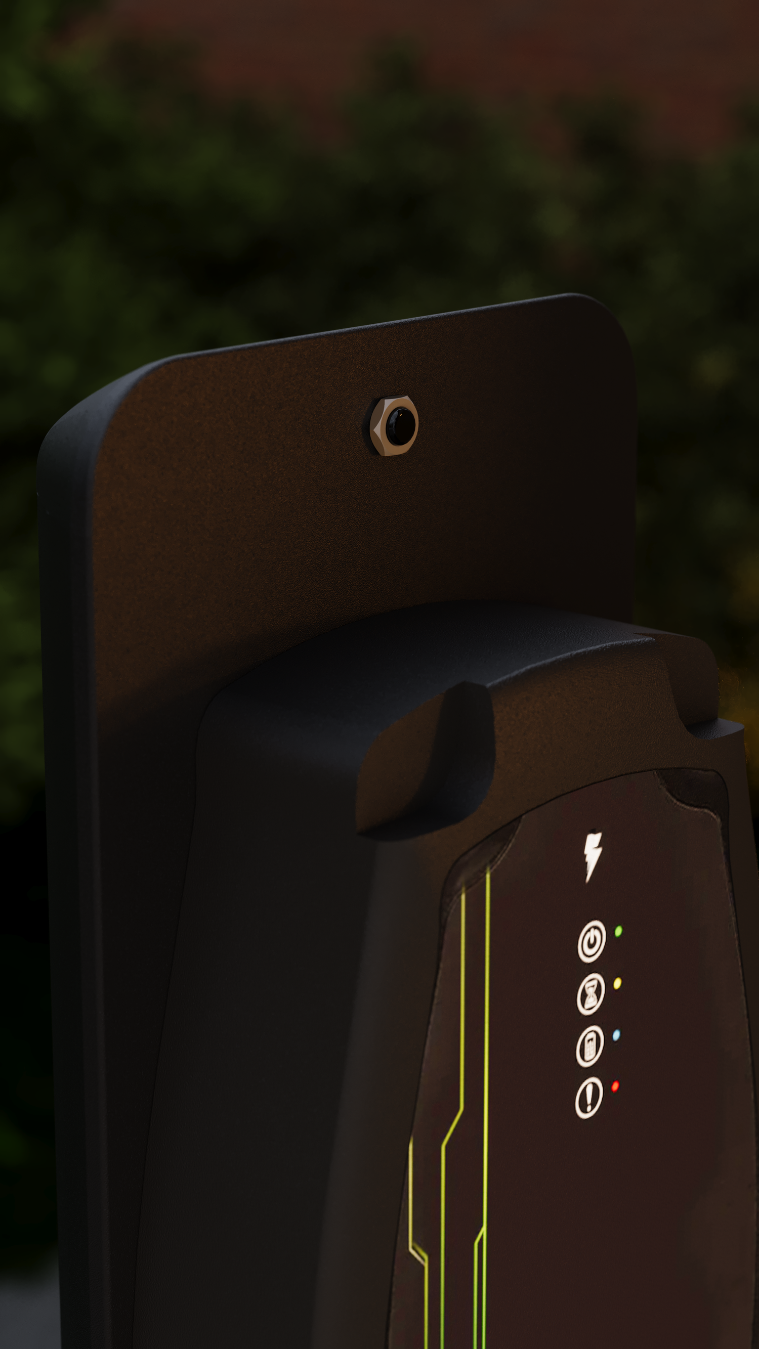 Piédestal Universel EVC SNOC • pour borne de recharge résidentielle de véhicule électrique  • P1