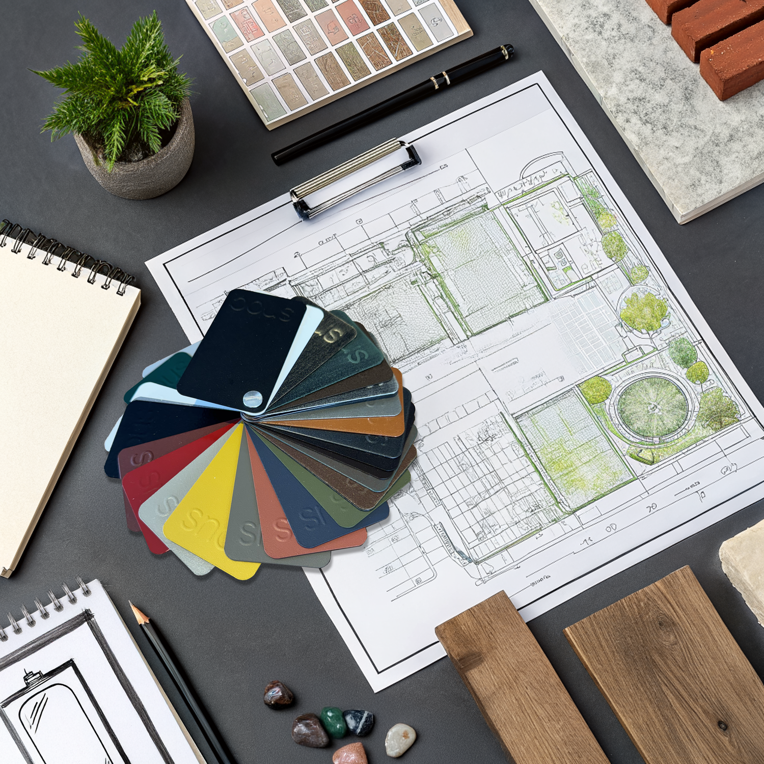 Trousseau d’échantillons de couleurs résidentielles