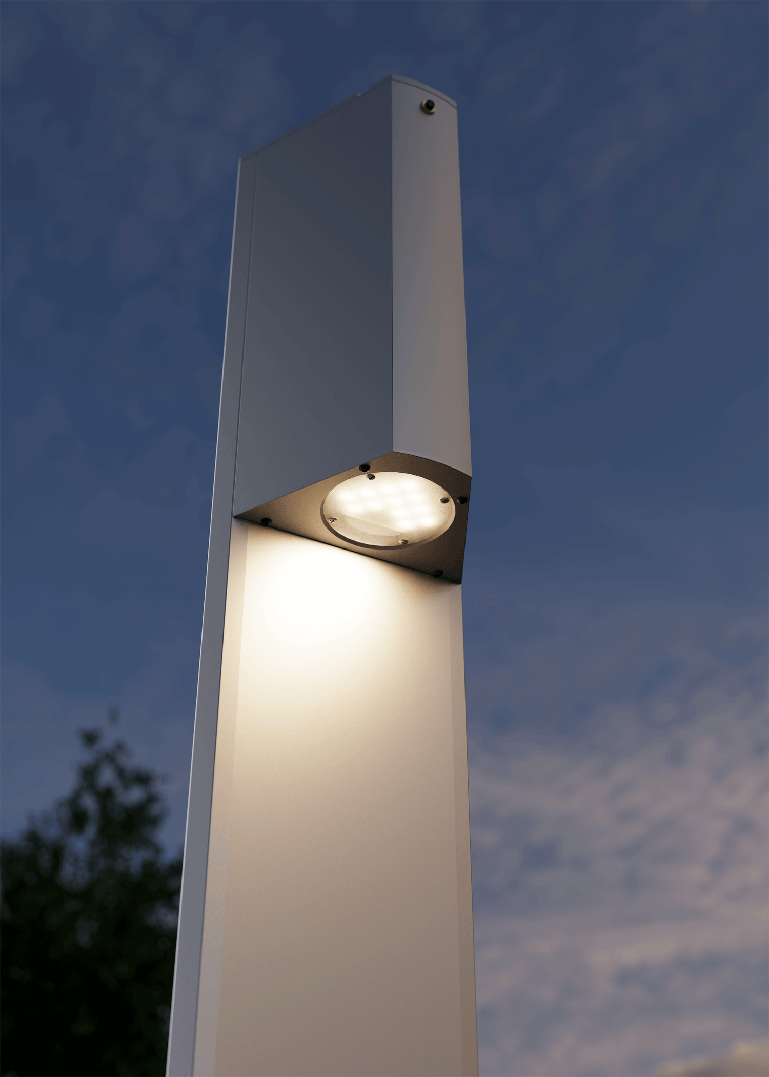 Piédestal Universel &quot;Commercial&quot; SNOC pour 2 bornes de recharge Type 2 VE • P2