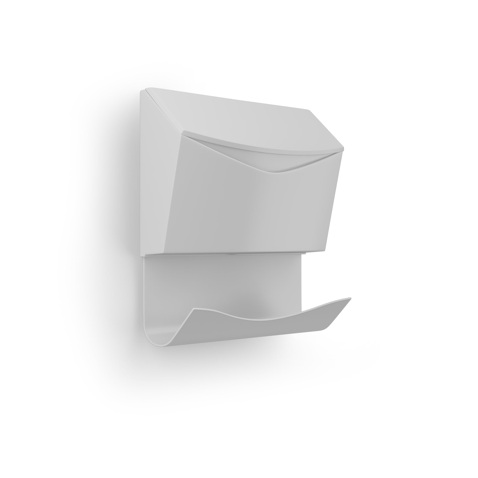 New York • Boîte aux lettres horizontale avec support à journaux  [1799]