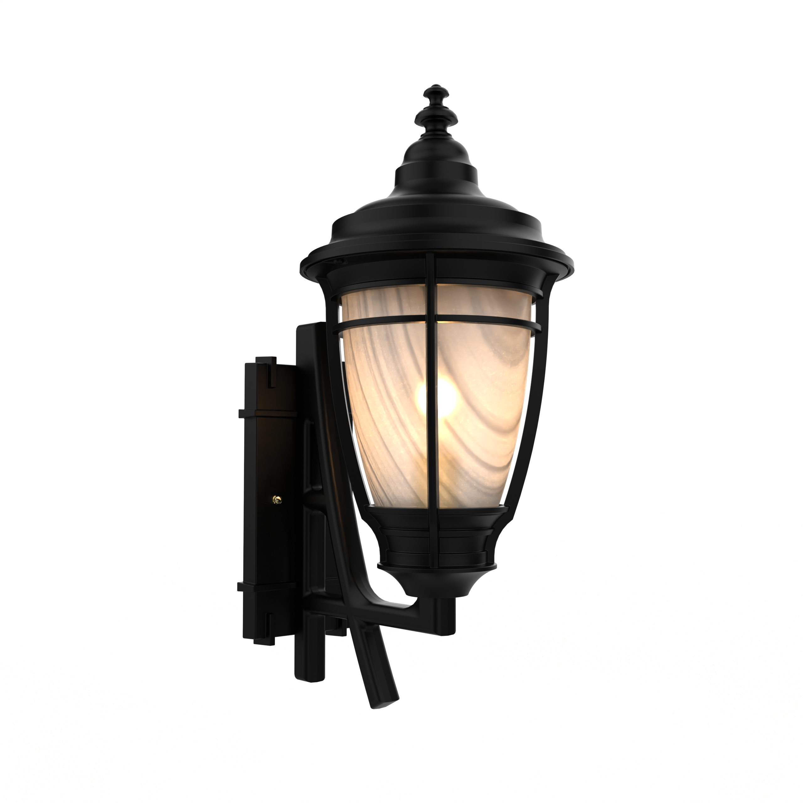 Portland - Wall Mount Decorative Arm Up Small - 10284