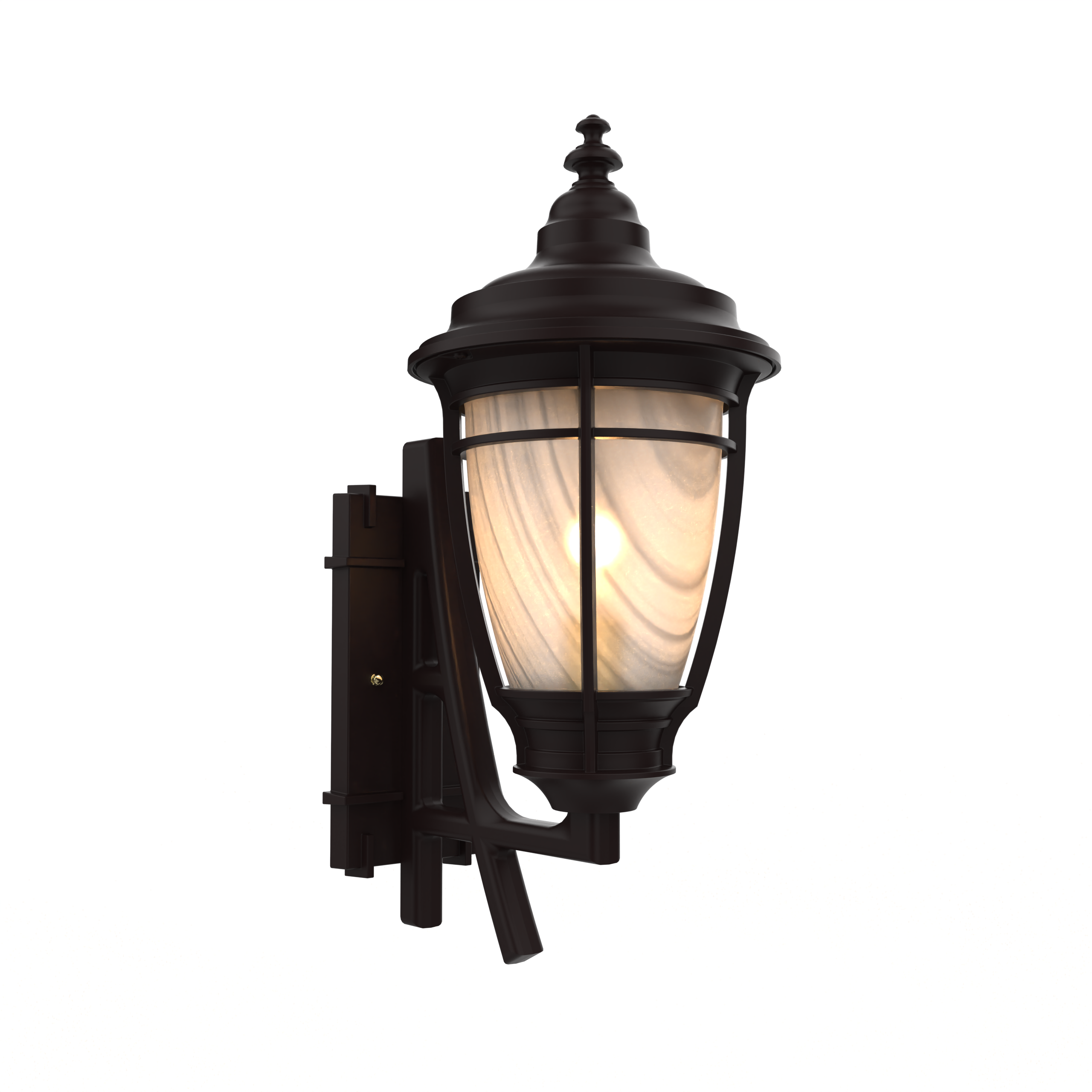 Portland - Wall Mount Decorative Arm Up Small - 10284