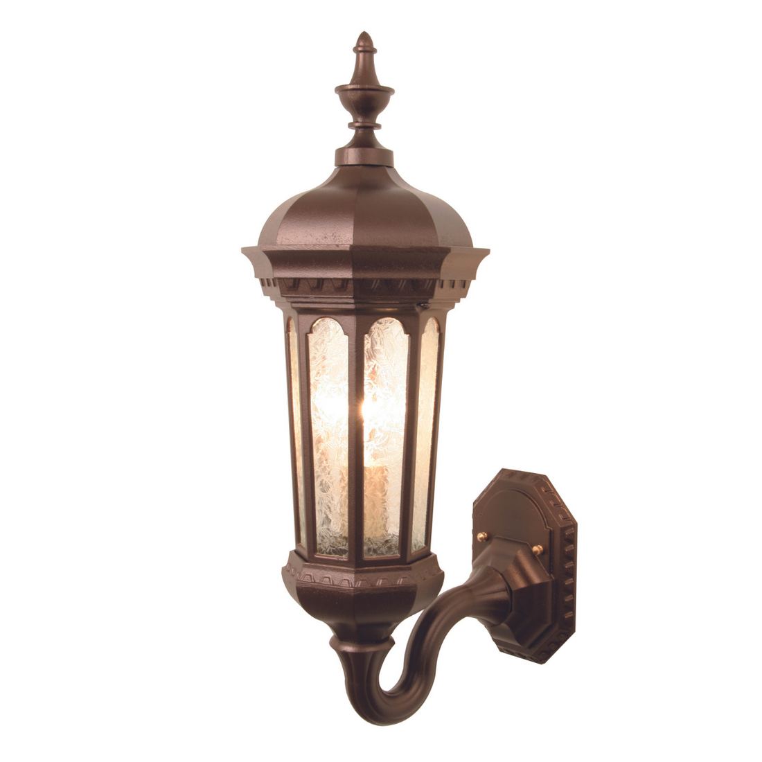 Milan - Luminaire mural extérieur montage vers le haut format petit - 10386