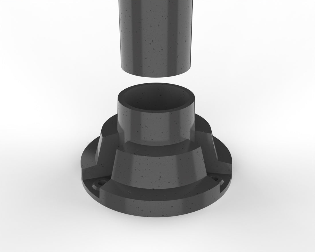 Collet pour poteaux 3&quot; - 1170