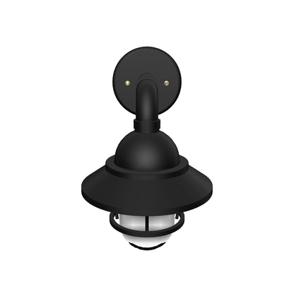 San Francisco - Downlight Wall with Globe and Small Grid - 12221