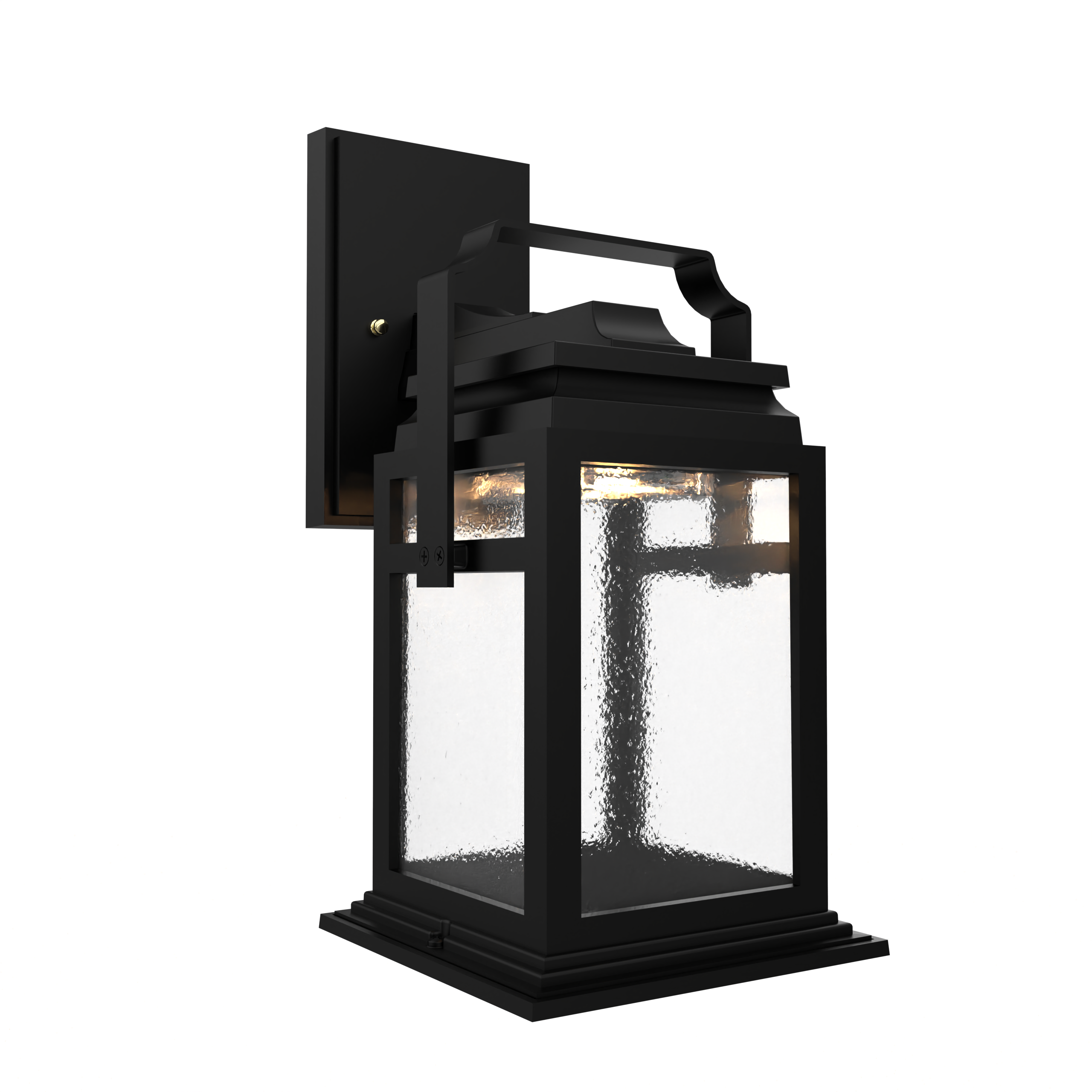Serie 65e - Wall mount downwards open bottom small format - 16501