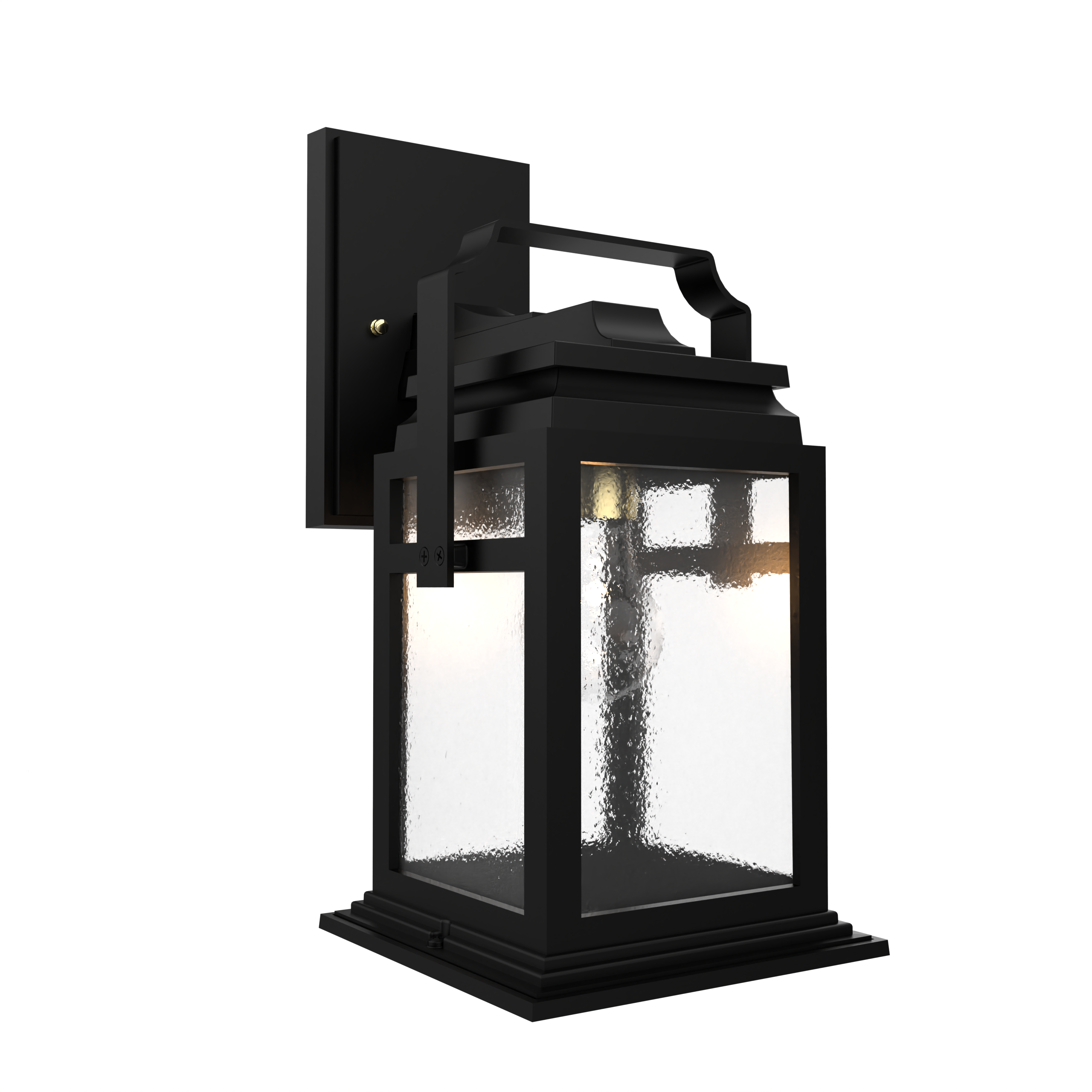 Serie 65e - Wall mount downwards open bottom small format - 16501