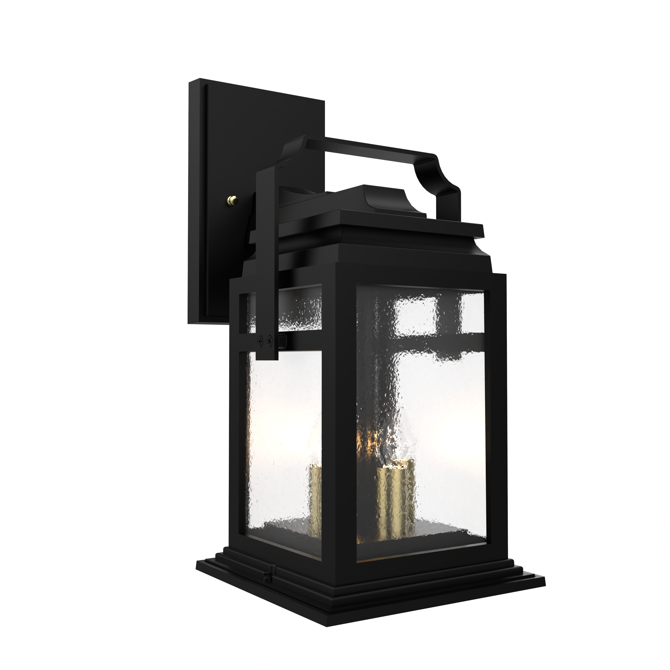 Serie 65e - Wall mount downwards open bottom small format - 16501
