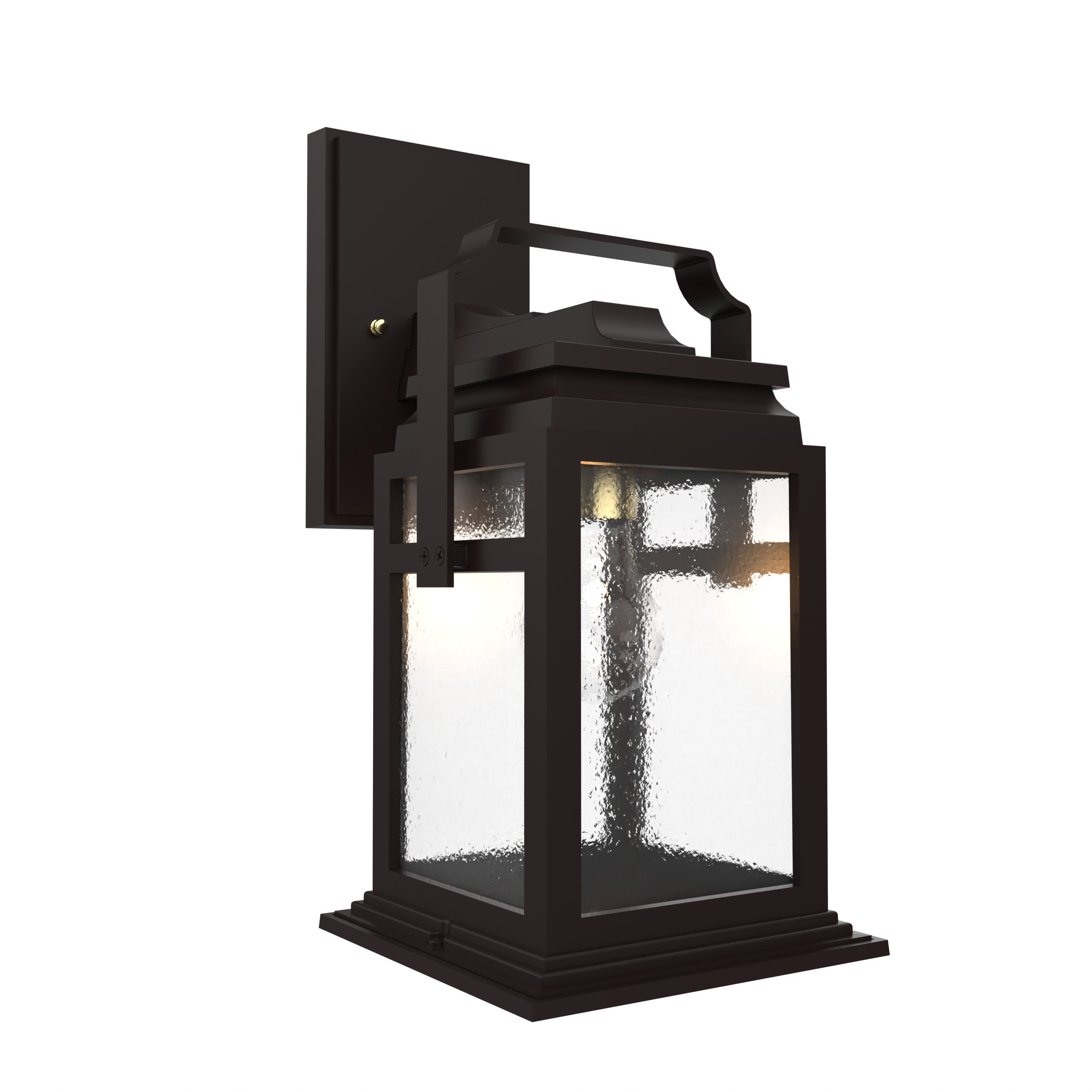 Serie 65e - Wall mount downwards open bottom small format - 16501