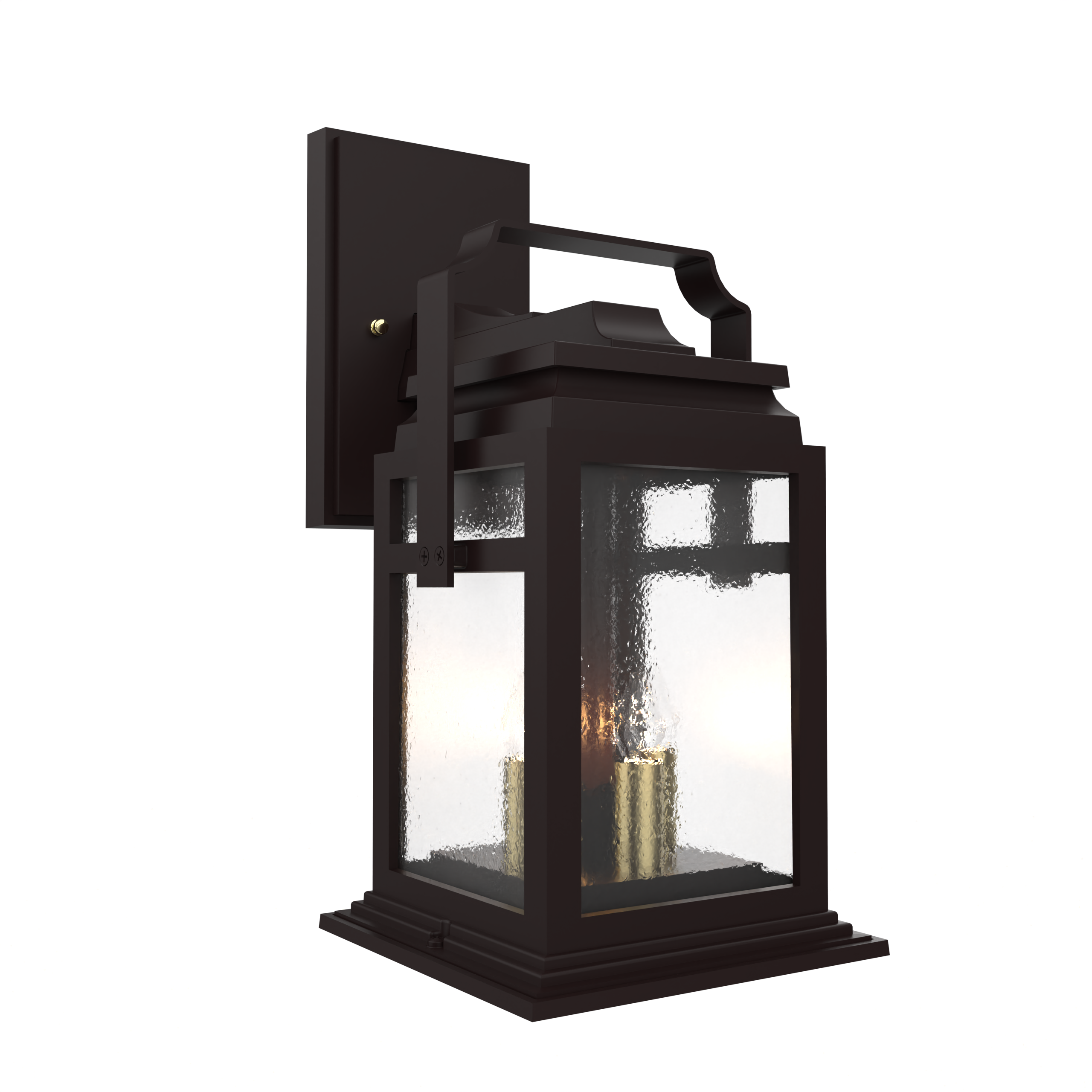 Serie 65e - Wall mount downwards open bottom small format - 16501
