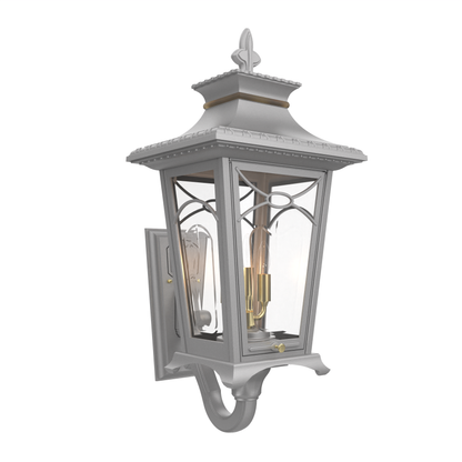 Bellissima - Luminaire mural extérieur montage bras décoratif vers le haut format moyen - 20124