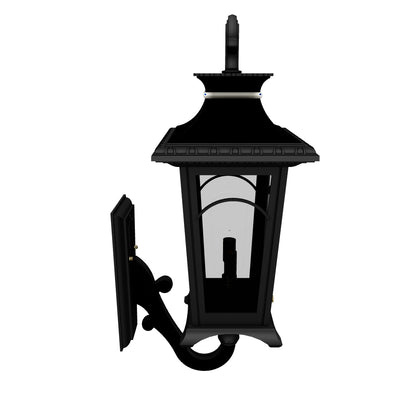 Bellissima - Luminaire mural extérieur montage bras décoratif vers le haut format moyen - 20124