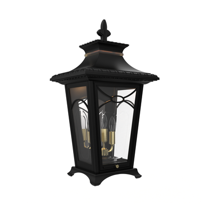 Bellissima - Luminaire mural extérieur montage vers le bas fond fermé format moyen - 20127