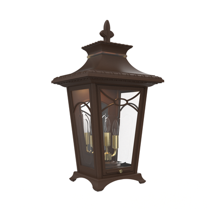 Bellissima - Luminaire mural extérieur montage vers le bas fond fermé format moyen - 20127