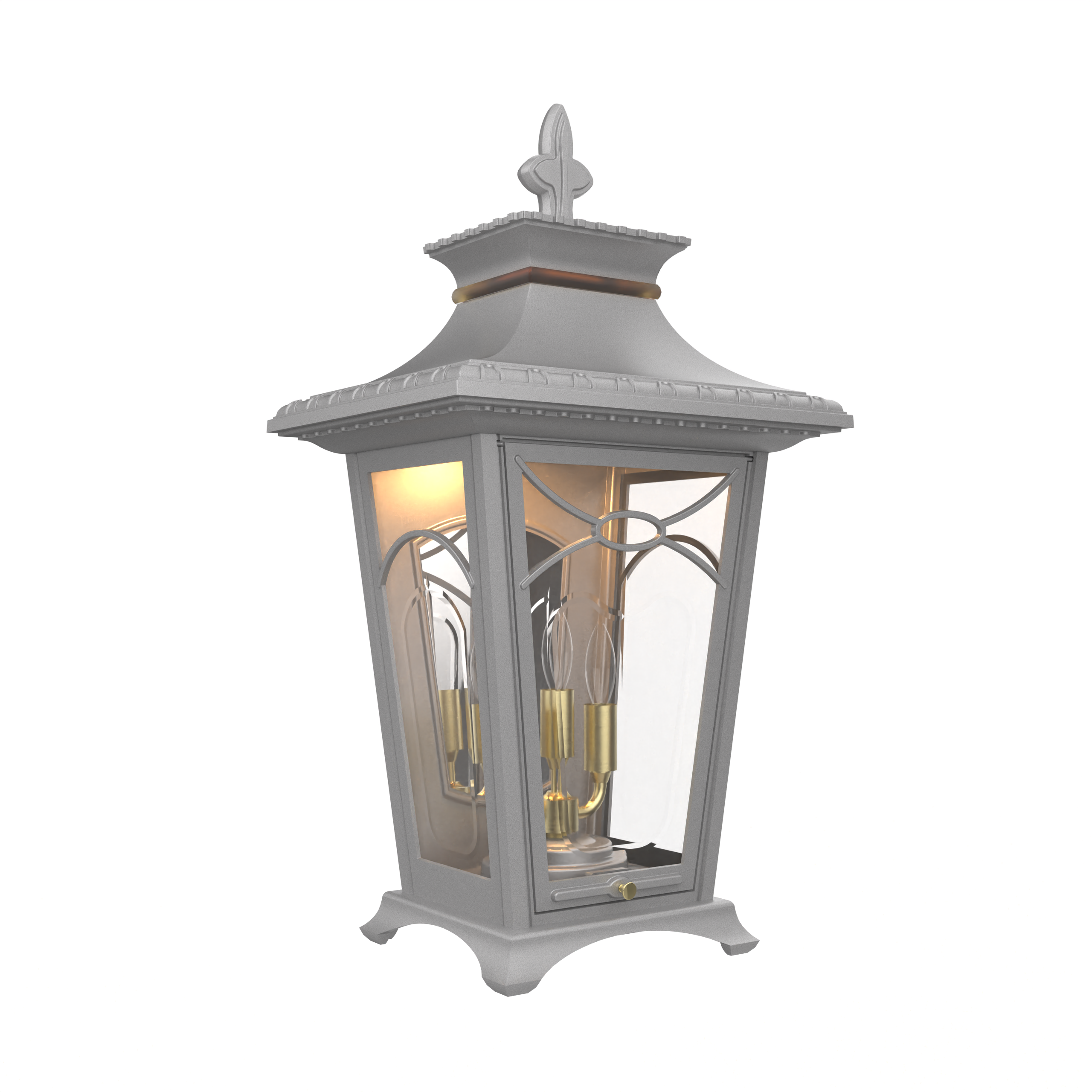 Bellissima - Luminaire mural extérieur montage vers le bas fond fermé format moyen - 20127