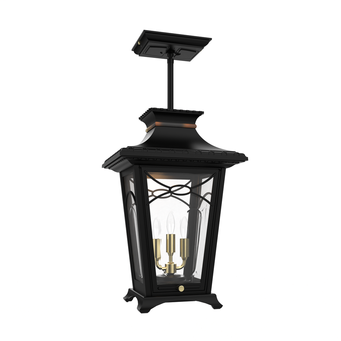 Bellissima - Montage au plafond sur tige fond fermé format moyen - 20150