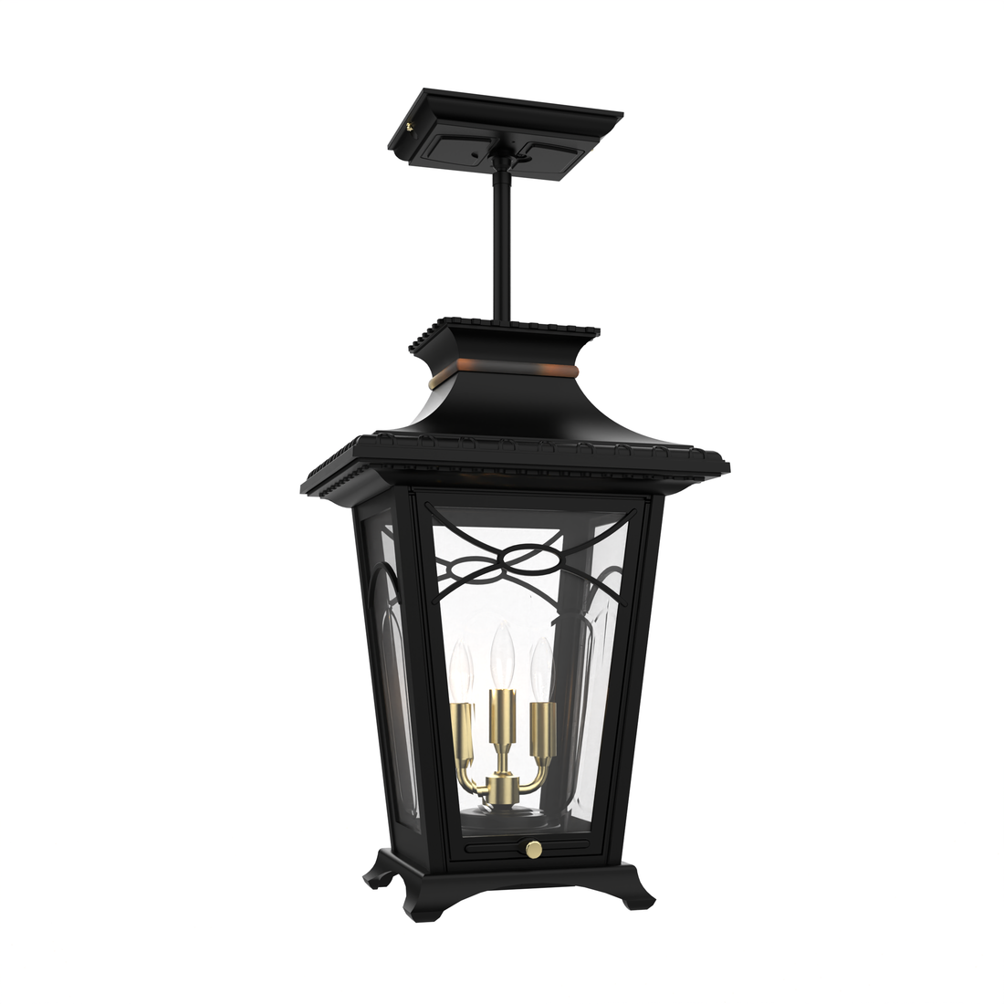 Bellissima - Montage au plafond sur tige fond fermé format moyen - 20150