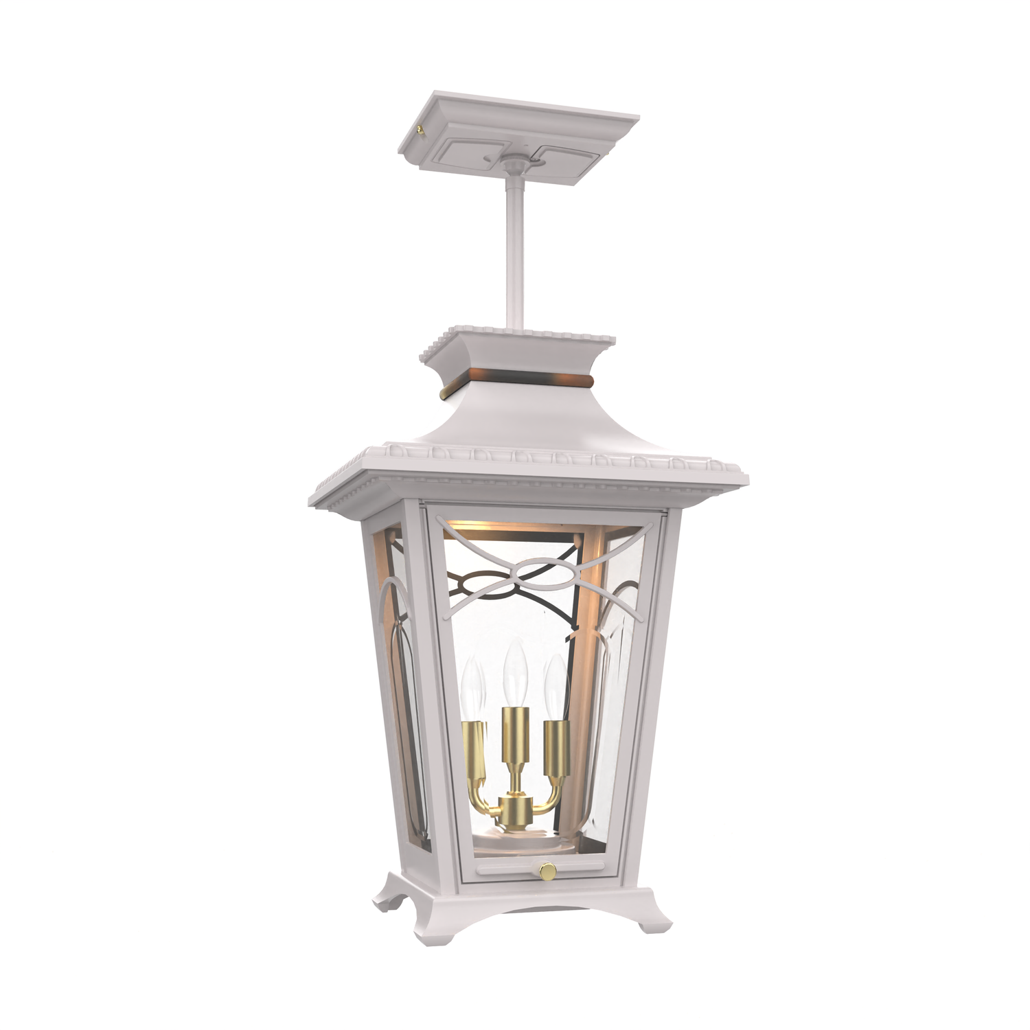 Bellissima - Montage au plafond sur tige fond fermé format moyen - 20150