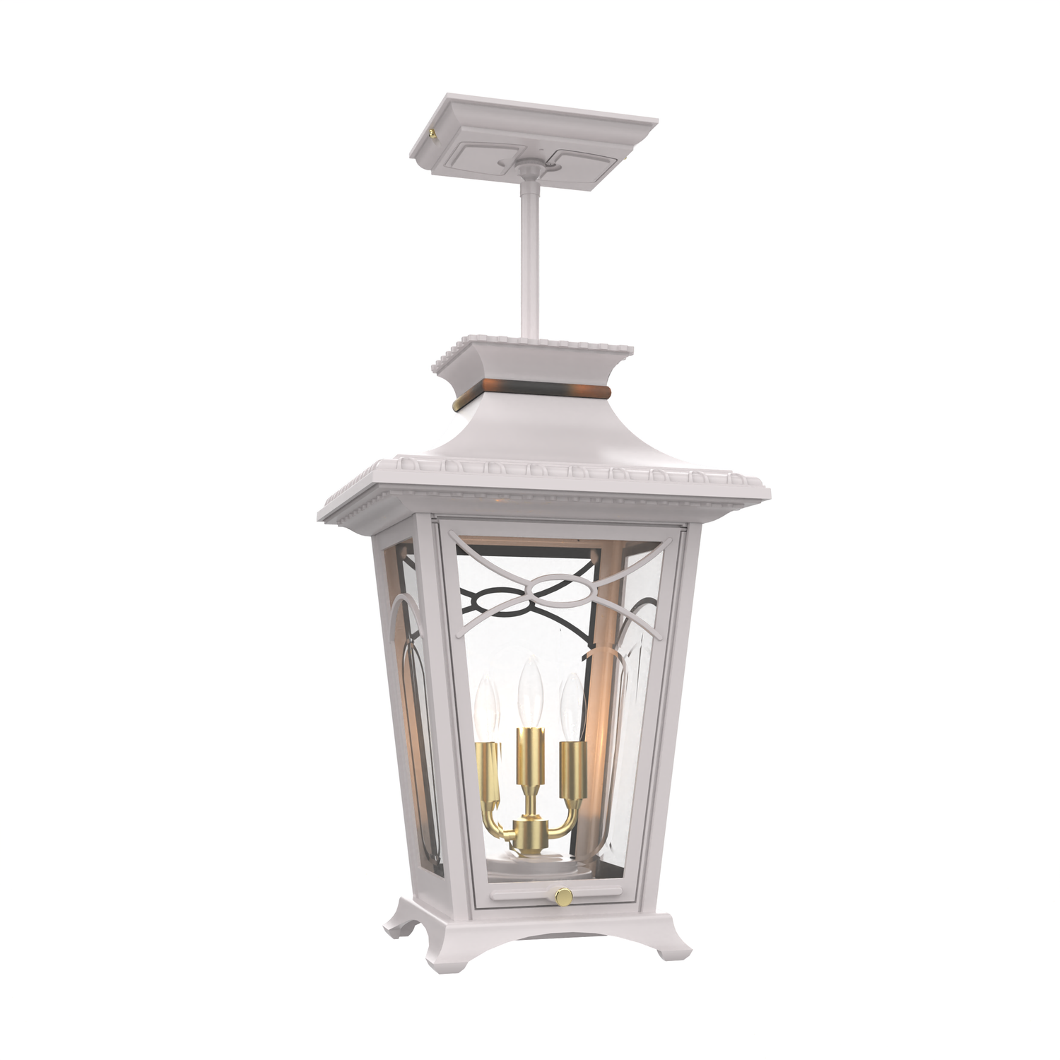 Bellissima - Montage au plafond sur tige fond fermé format moyen - 20150