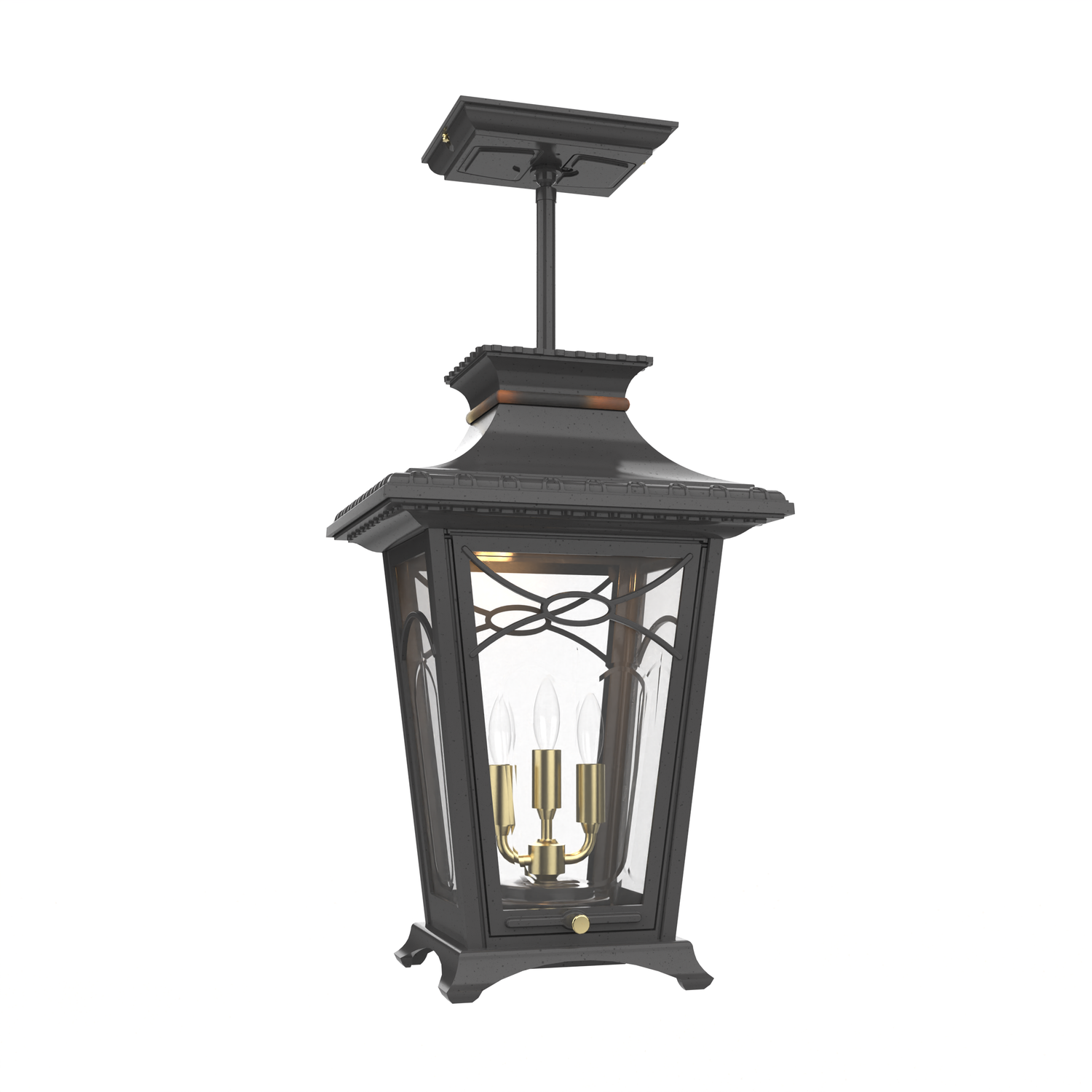 Bellissima - Montage au plafond sur tige fond fermé format moyen - 20150